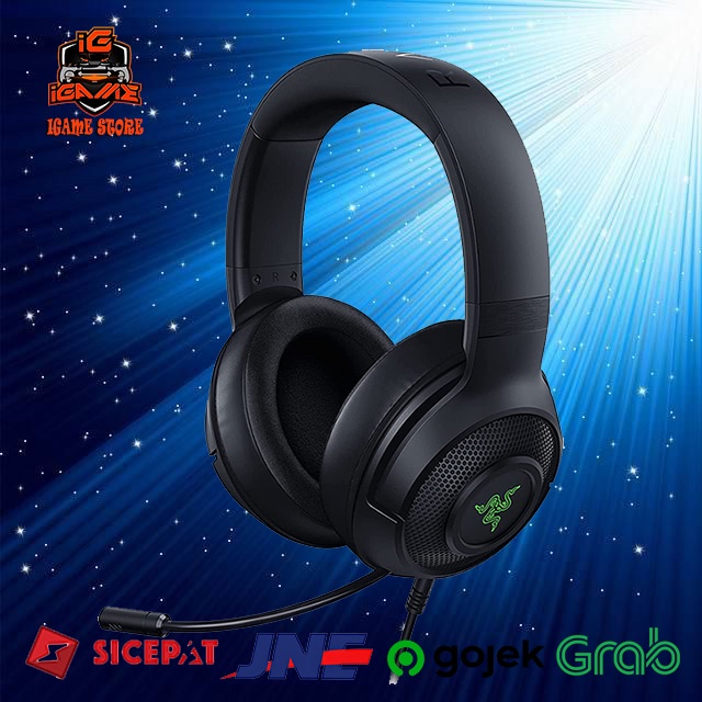 Razer Kraken V3 X Chroma Gaming Headset Surround 7.1 V3X Wired USB Nampol GAN