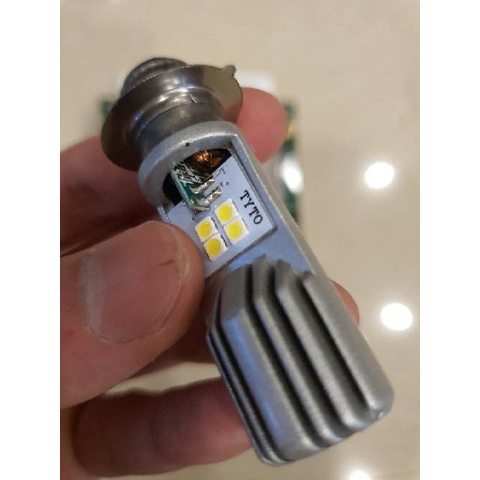 bohlam Lampu Motor Depan led Tyto H6 M2B Cree Original Ac Dc 8 Watt H6 Mio Beat Wave Vario Absolut Mx Dll UNIVERSAL-6
