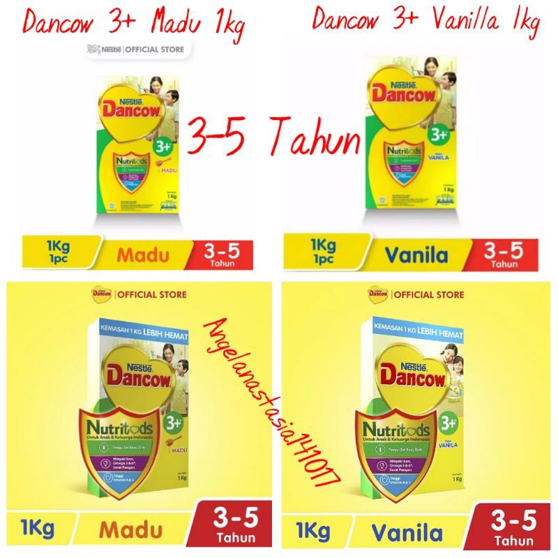 

Promo Dancow 3+ Madu Vanilla 1KG/promo dancow 3+ madu vanilla 1kg/promodancow3+maduvanilla1kg