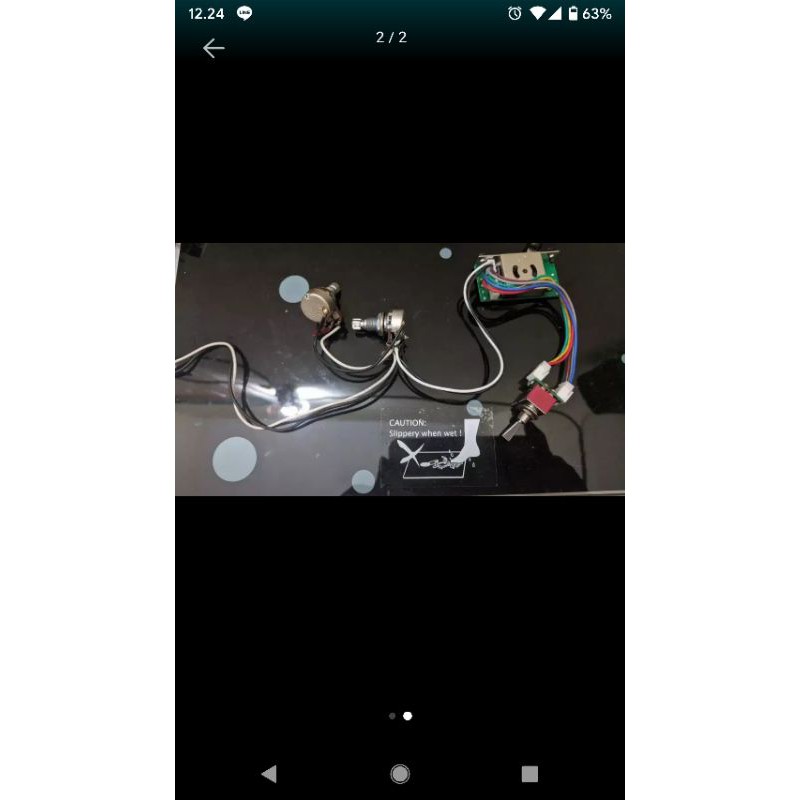 Original Wiring Guitar Ibanez AZ