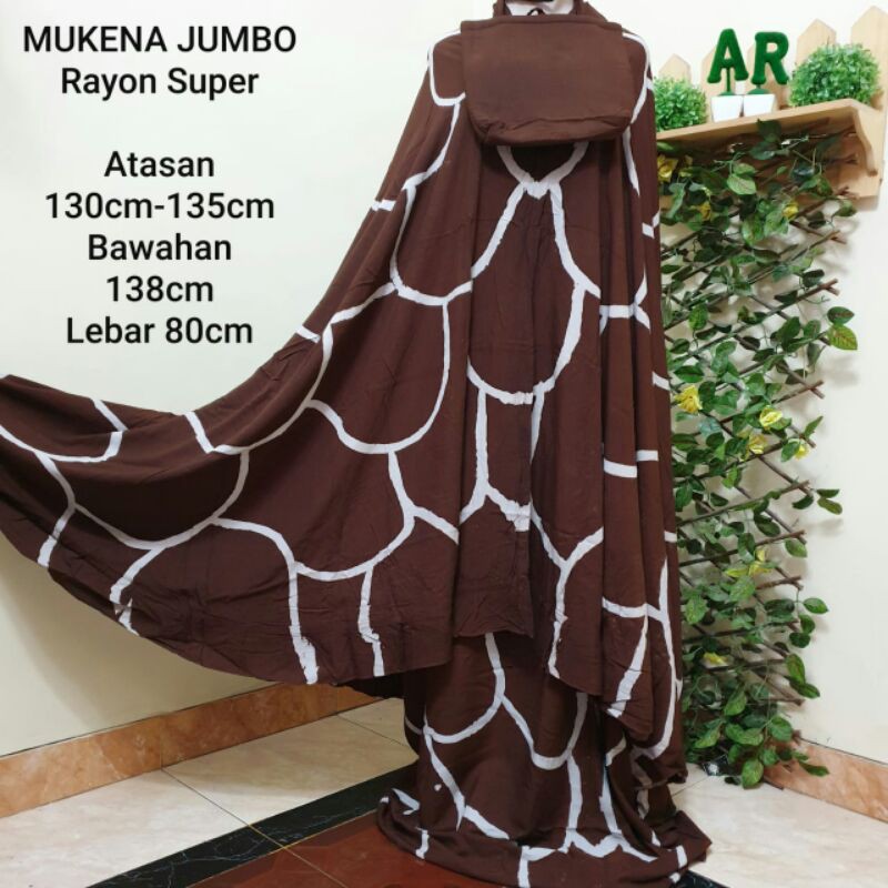 COD Mukena jumbo rayon samitex bahan adem