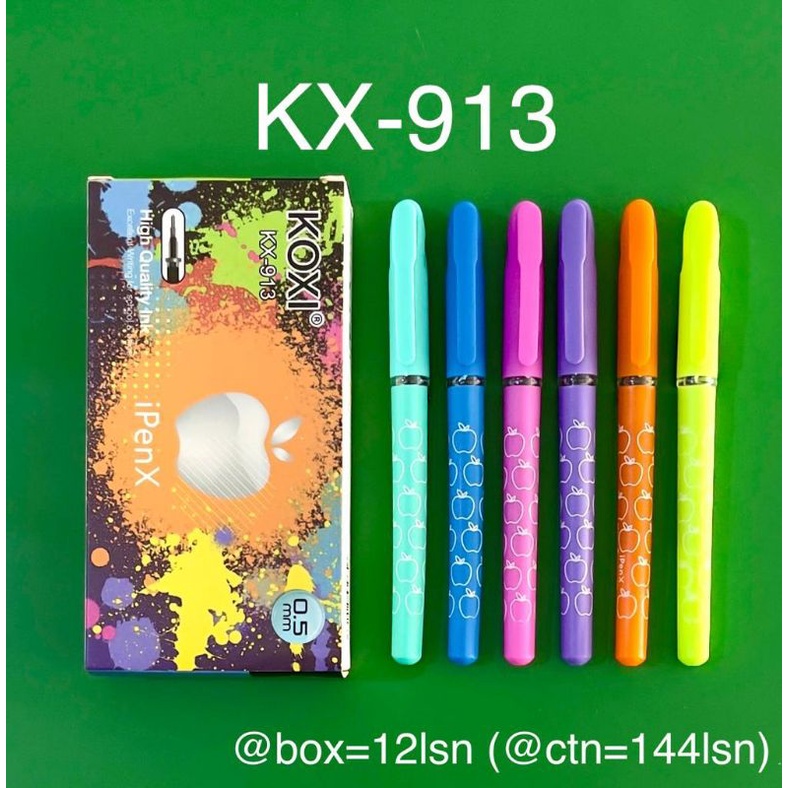 

Bulpen gel Koxi / Aodemie Mata Pena 0.5mm/ 1 Box isi 12