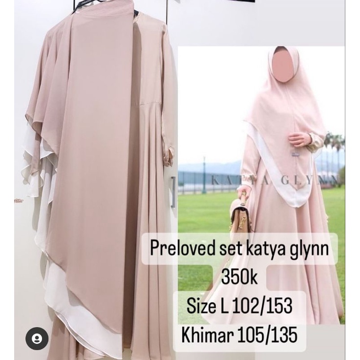 preloved gamis set katya glynn