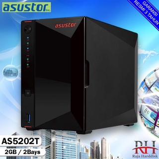 Asustor NAS AS5202T 2 Bay / 4GB - 2.5GbE, USB 3.2, HDMI 2.0a