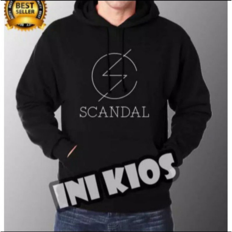 JAKET SWEATER HOODIE PRIA WANITA DISTROL SCANDAL