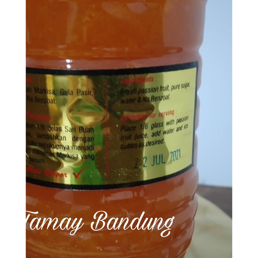 

Ay00! Markisa Tiara 1,5 ltr-sirup markisa-syrup markisa makassar