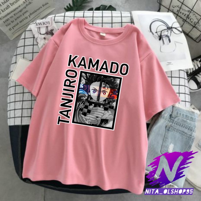 baju anak tanjiro kaos anak anime tanjiro kamado