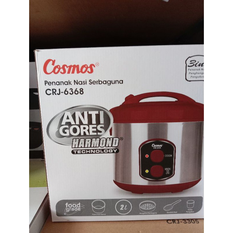 Rice CookerCosmos Harmond – Rice Cooker 2 L
CRJ-6368