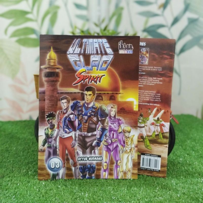 KOMIK ANAK ULTIMATE GLAD SPIRIT 3 - BUKU SUPER HERO IHSAN MEDIA