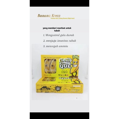 

BANANA KREZZ Pisang Bawen Oleh Oleh Tawangmanggu | isi 10 pcs Membantu Mengontrol Gula Darah