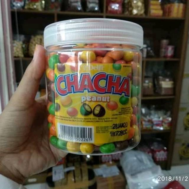 

Cokelat delfi kemasan jar / Chacha peanut dan Chacha milk full chocolate in jar