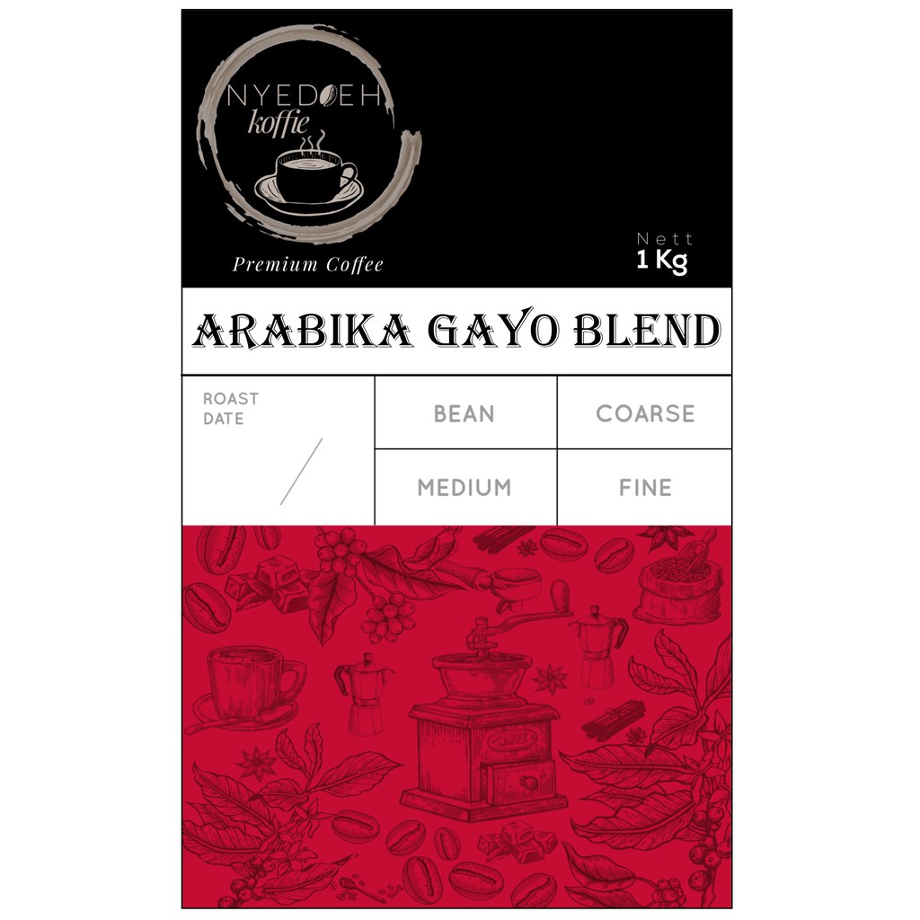 

KOPI ARABIKA GAYO BLEND 1 KILO KG ARABICA