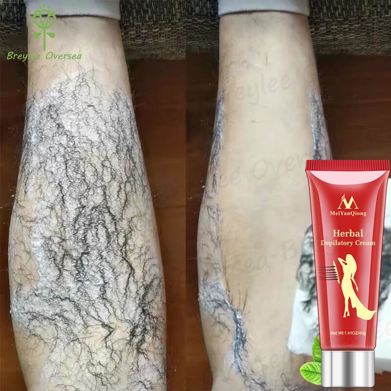 MeiYanQiong Female Male Herbal Depilatory Cream Hair Removal Painless Cream for Removal Armpit Legs Hair Body Care Shaving &amp; Hair Removal