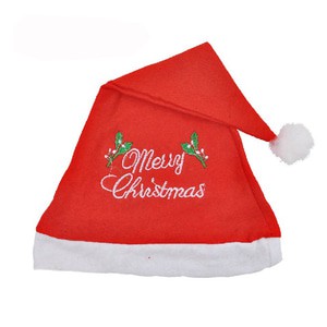 TOPI NATAL MERRY CHRISTMAS BORDIR CHRISTMAS HAT