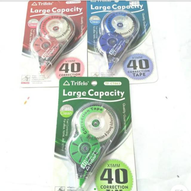 

Corection Tipe Trifalo Large Capacity