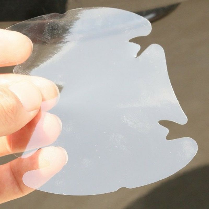 Anti Gores Gagang Pintu Mobil untuk Audi Toyota Honda Volkswagen Cruz - C37939 - Transparent