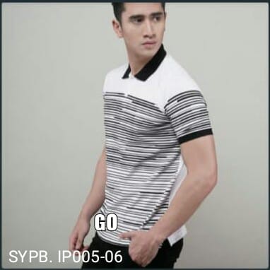 gof 06A CRESSIDA BIGSIZE POLO T-SHIRT Pakaian Pria Atasan Kaos Polo Berkerah Wangky Polo Lengan Pendek