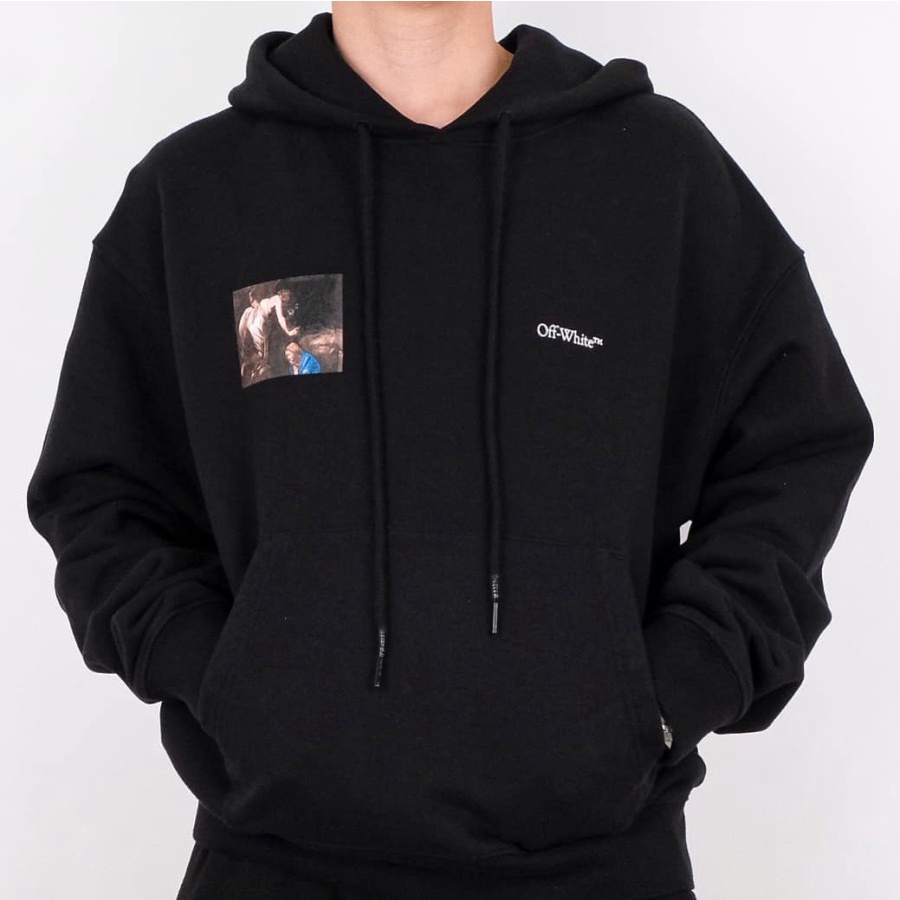 OW Caravaggio Angel Hoodie Black