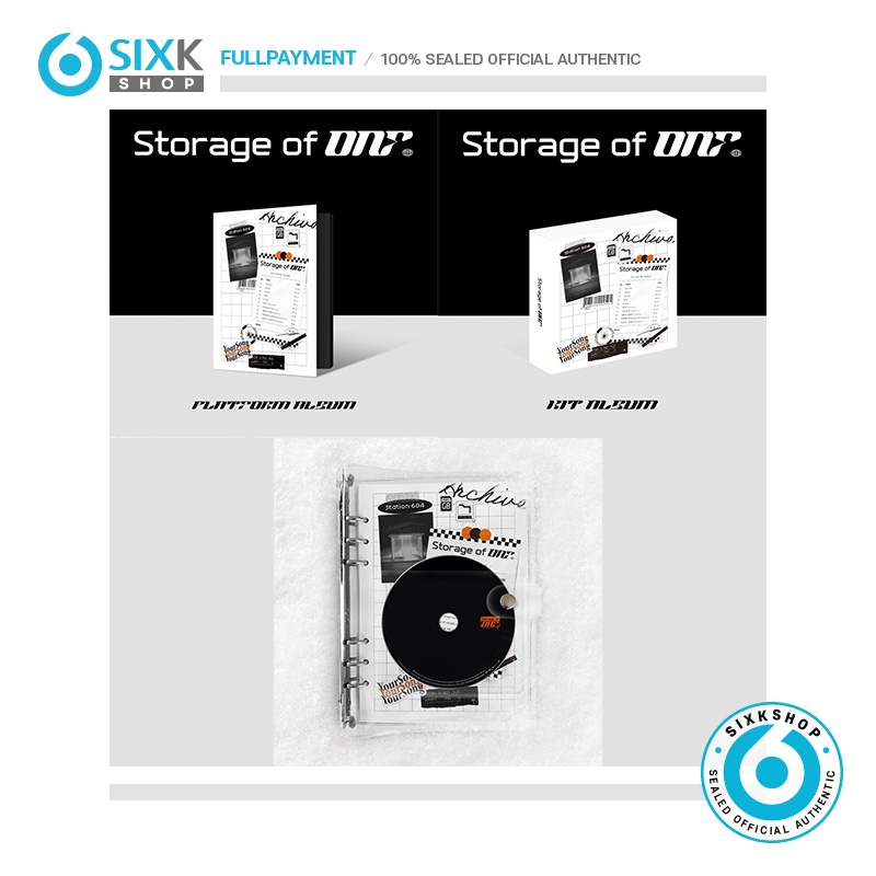 ONF - Special Album Storage of ONF (CD, KiT, Platform)