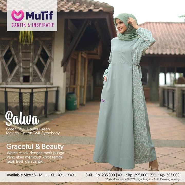 GAMIS MUTIF SALWA