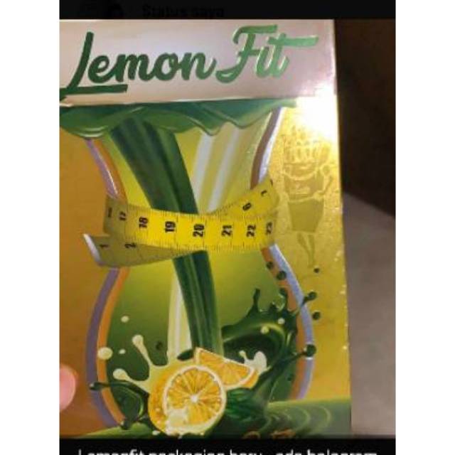 

Lemon fit 100% original berhologram