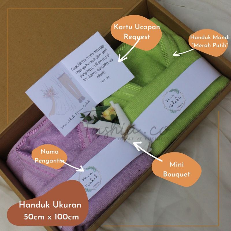 

Hampers Gift Box Handuk Kimono Couple Untuk Kado Pernikahan Murah