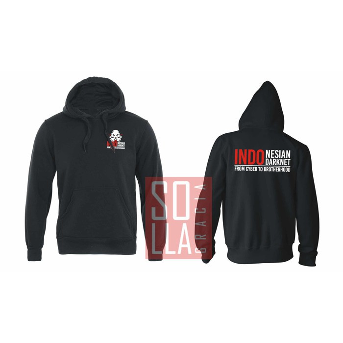 JAKET HOODIE SWEATER INDONESIAN DARKNET FROM CYBER TO BROTHERHOOD