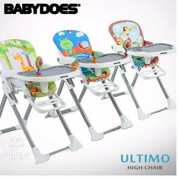 Makassar ! High Chair / Kursi Makan Bayi BabyDoes Ultimo