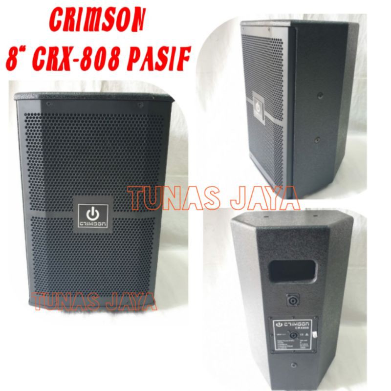 SPEAKER PASIF 8 INCH CRIMSON CRX-808 SPEAKER PASIF CRIMSON CRX808 CRIMSON CRX 808 PASIF