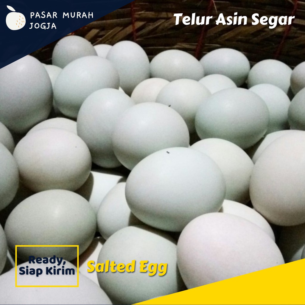 

Telur Asin Segar Per Butir Telur Bebek Mateng Enak Sehat Pasar Murah Jogja