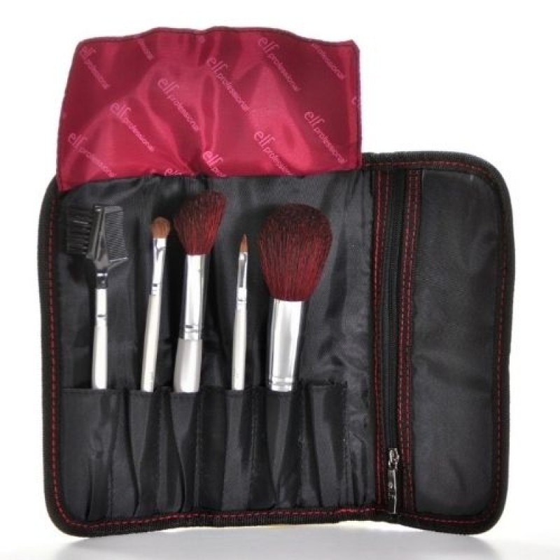 SALE ELF ESSENTIAL PROFESSIONAL 5PCS BRUSH COLLECTION MAKE UP BRUSH SET