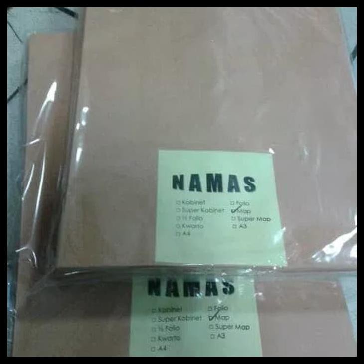 

Silahkan Order Amplop Coklat Map Polos Namas / Tricom