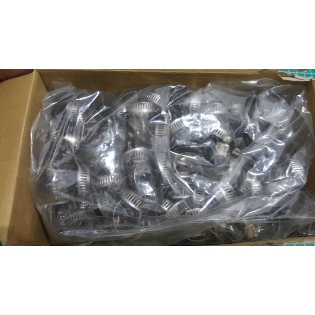 TEKIRO GT-CH1683 - KLEM SELANG 7/8&quot; CLAMP HOSE 1 DUS ISI 200 PCS GROSIR MURAH