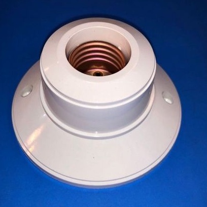 Fiting Plafon Bulat Broco Dudukan Lampu