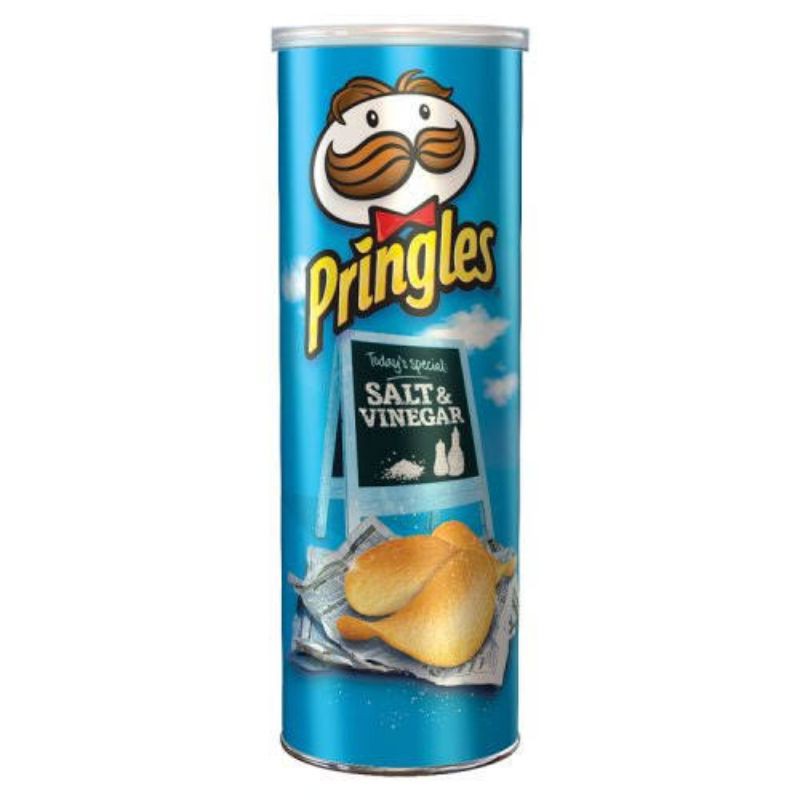 

PRINGLES SALT & VINEGAR 158GR | SNACK | CAMILAN | KRIPIK KENTANG