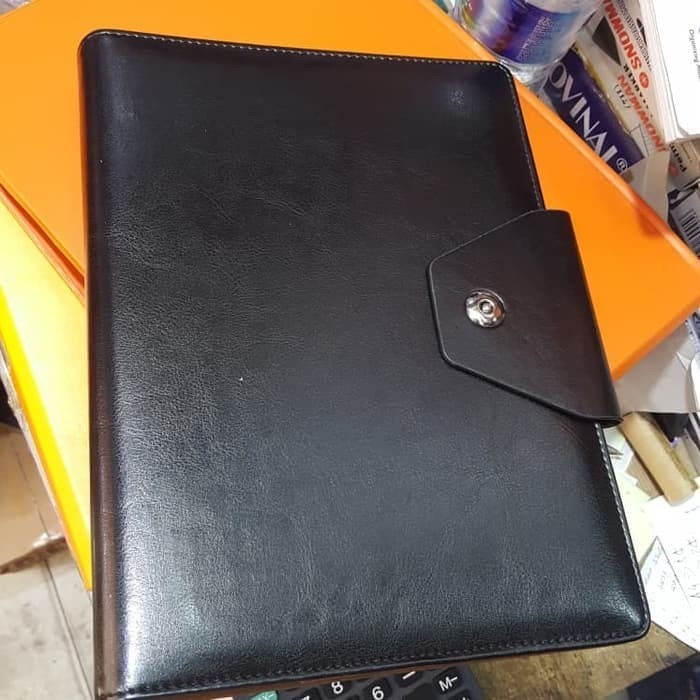 Ring binder / binder file bahan kulit ukuran B5