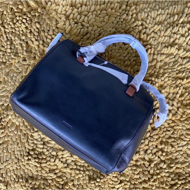 Fossil rachel satchel black