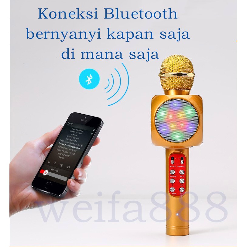 Original Edition!!! WS1816 Bluetooth Wireless Home Pengguna Outer Mikrofon Pilihan Mikrofon