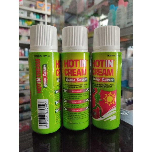 HOT IN CREAM 120 ML AROMATERAPY HIJAU