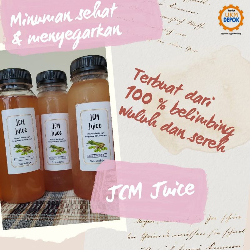 

Jus Belimbing Wuluh Sereh JCM Juice 250ml