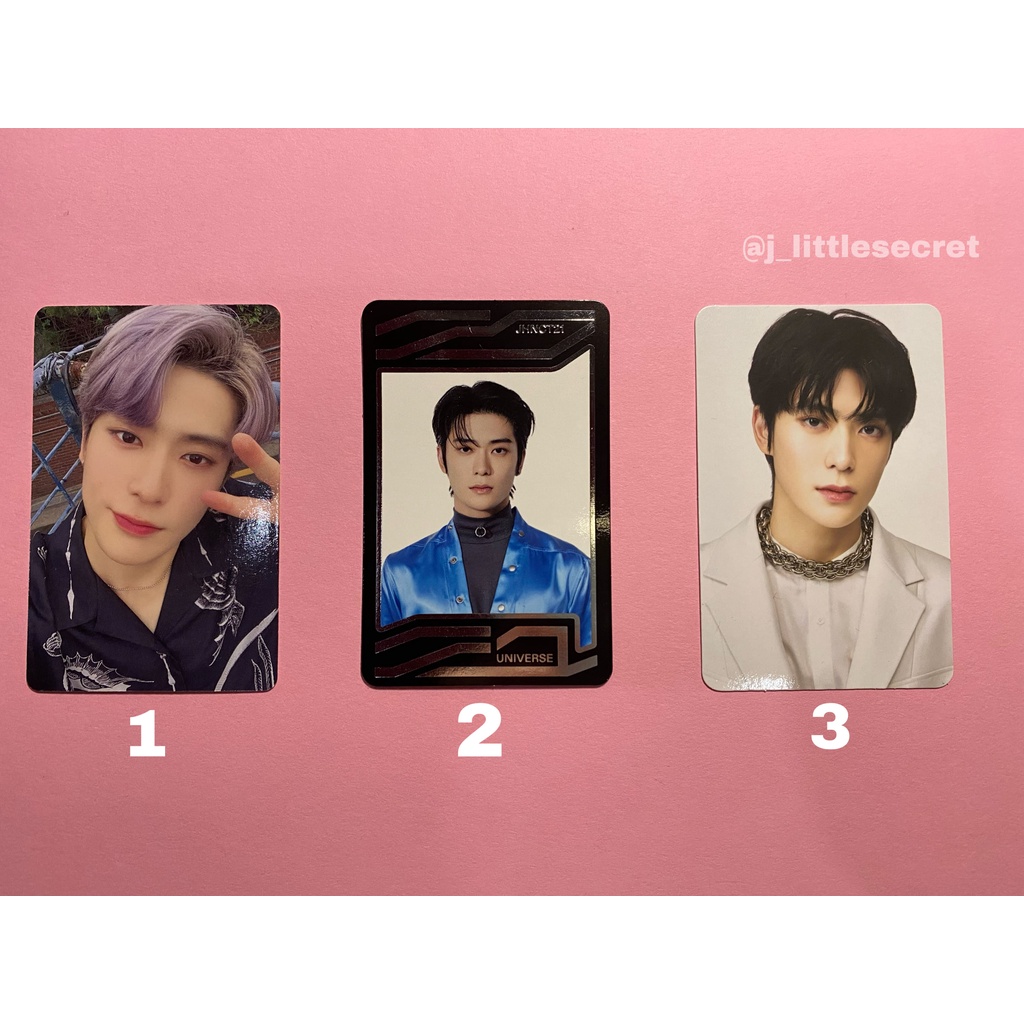 Photocard Jaehyun NCT 127 Dicon, Jaehyun UC Universe, PC Jaehyun Fortune Card B Concept Official