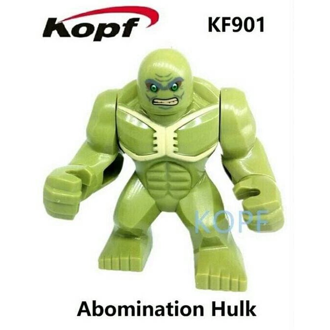 Paling Laris   Paling Murah Flash Sale Abomination Big Figure - Lego Bootleg Kopf Bc116