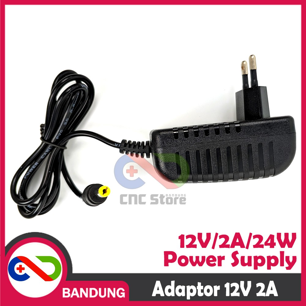 ADAPTOR 12V 2A 24W POWER SUPPLY DC FOR ARDUINO UNO NANO MEGA