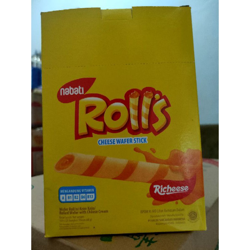 

Recheese Rolls 160gr (20pcs @8gr)