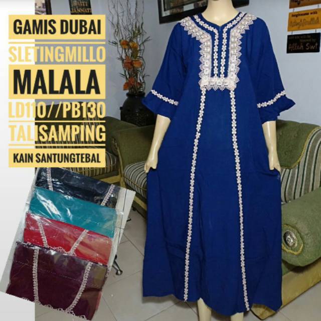Daster Arabia Zera / GAMIS DUBAI MALALA / Gamis ARABIAN ZEERA TURKI