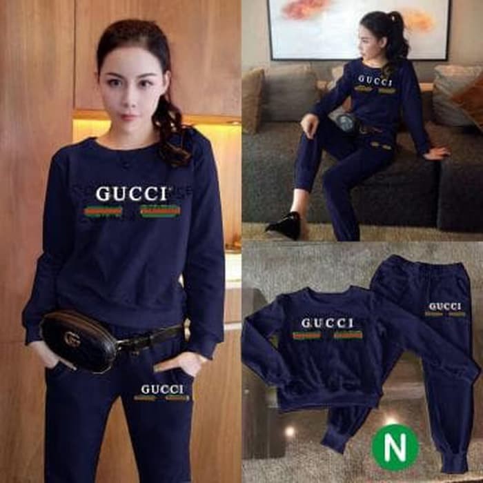 65224 JUMBO SETELAN ENJOY BAJU TRAINING WANITA DEWASA MODIS TRENDY