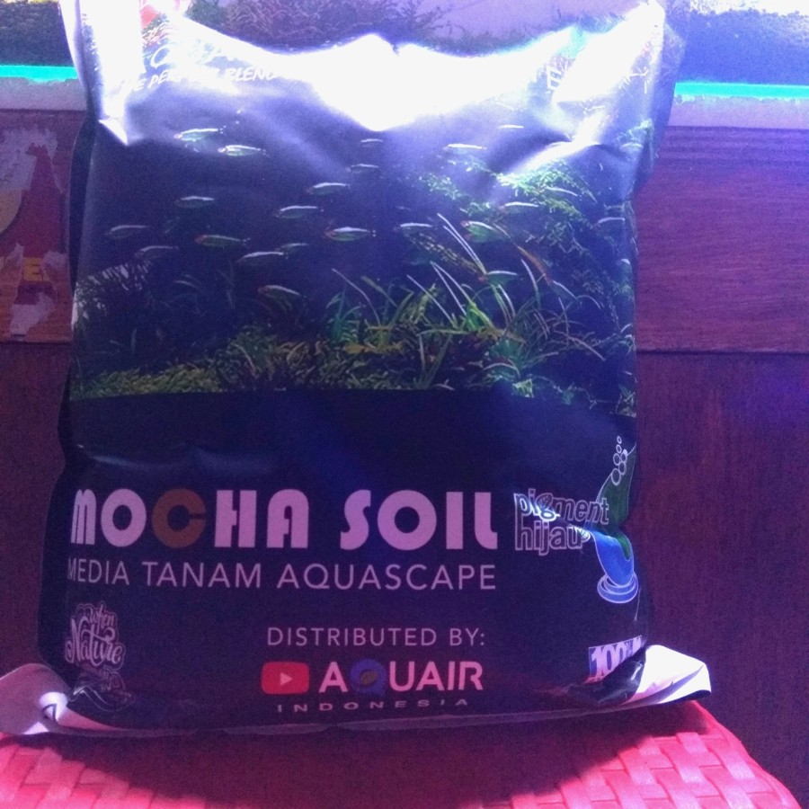 Mocha Soil 5 L | Soil Aquascape by Pigment Hijau/Aquair Indonesia