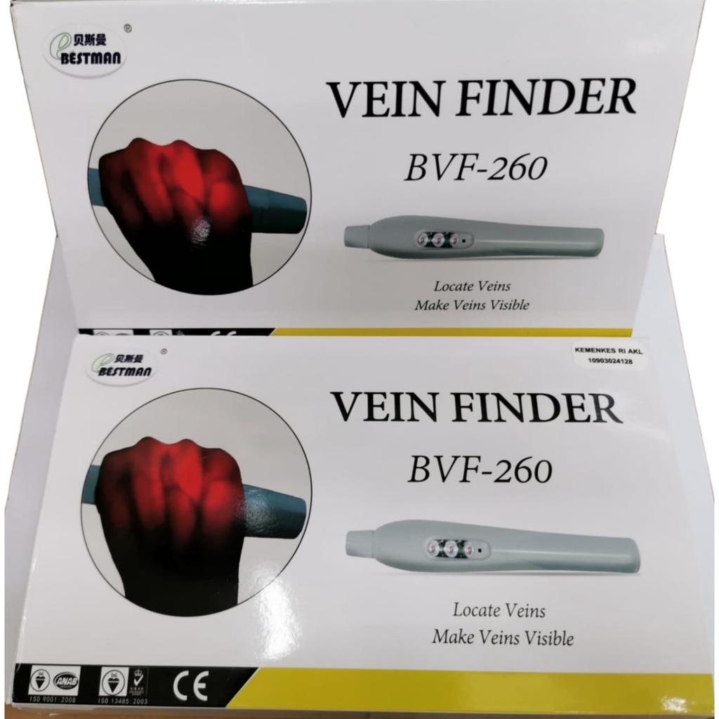 Bestman Original Alat Deteksi Cari Nadi Tangan / Vein Finder Bestman BVF-260