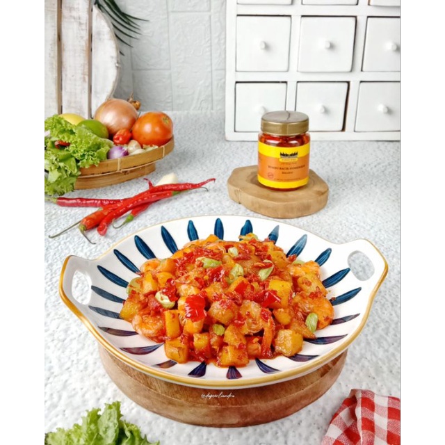 

Bumbu Racik Homemade Balado Ulek asli Minang berat 200 gram