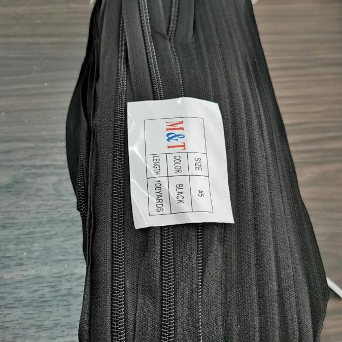 daun resleting no.5 / daun sleting nylon no.5 / roll 100yard